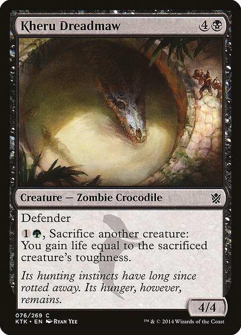 Kheru Dreadmaw [Foil]
