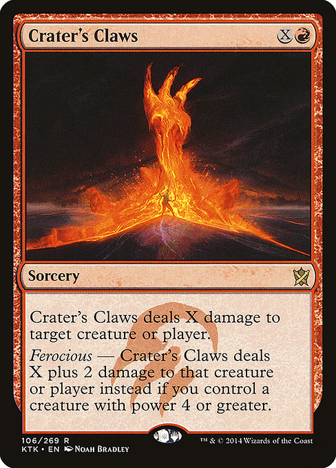 Crater's Claws [Foil]
