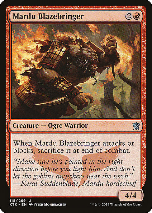 Mardu Blazebringer [Foil]