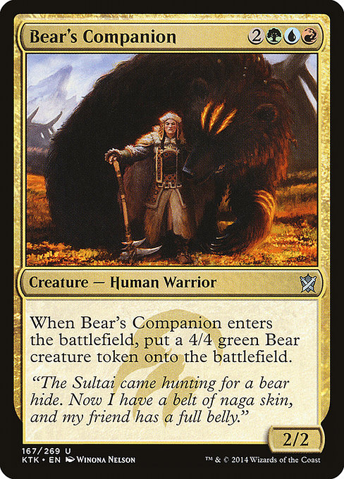 Bear's Companion [Foil]