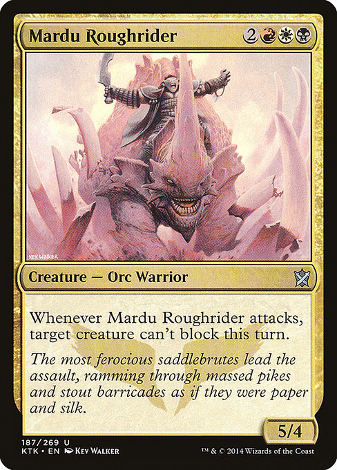 Mardu Roughrider [Foil]