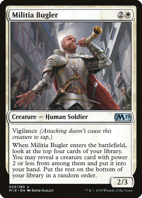 Militia Bugler [Foil]