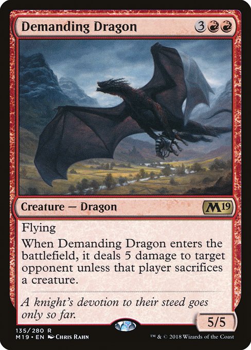 Demanding Dragon [Foil]