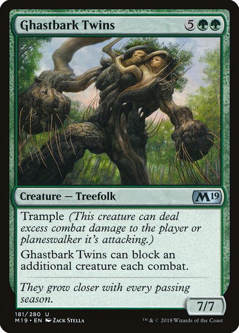 Ghastbark Twins [Foil]