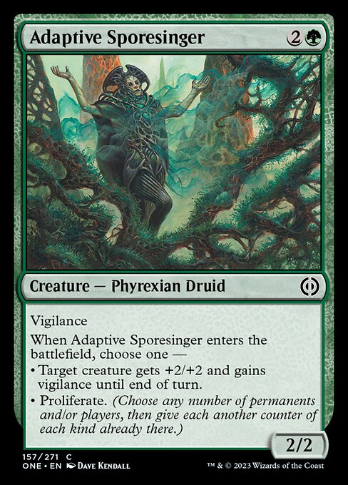 Adaptive Sporesinger [Foil]