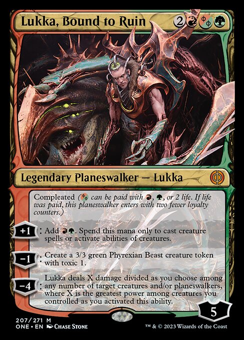 Lukka, Bound to Ruin [Foil]