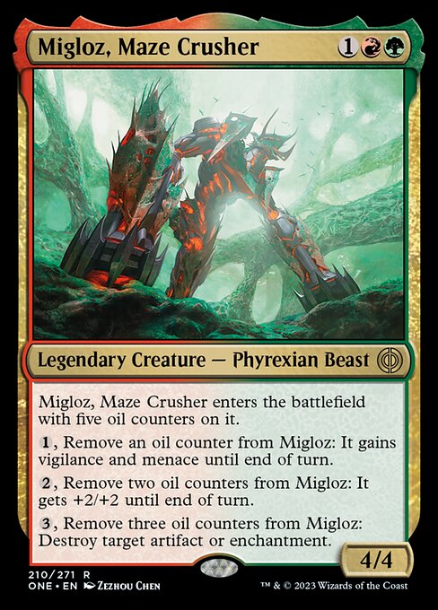 Migloz, Maze Crusher [Foil]
