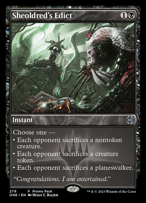 Sheoldred's Edict [Promo]