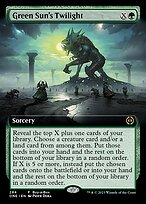 Green Sun's Twilight [Buy-A-Box Extended Artwork Foil]