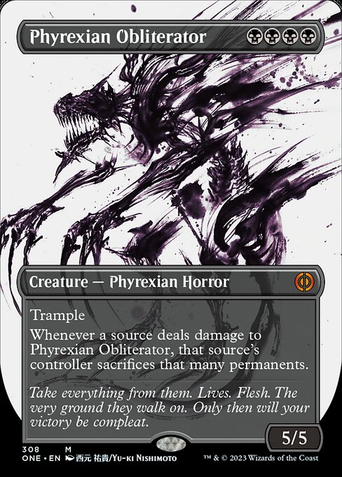 Phyrexian Obliterator [Borderless Showcase]