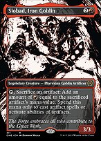 Slobad, Iron Goblin [Borderless Showcase]