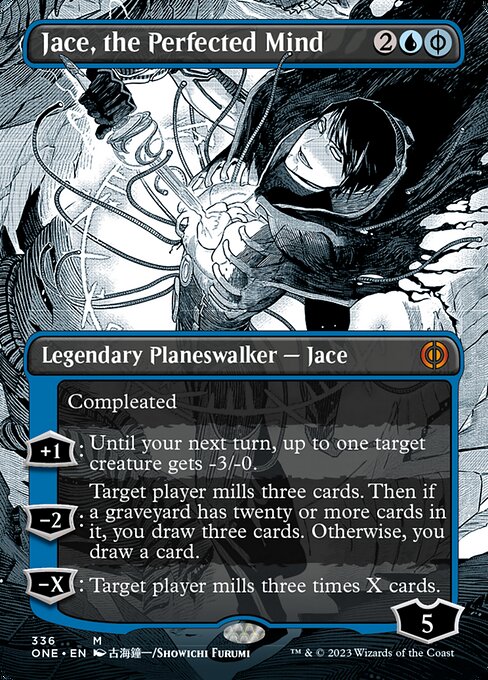 Jace, the Perfected Mind [Borderless Showcase]