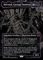 Drivnod, Carnage Dominus [Borderless Foil]