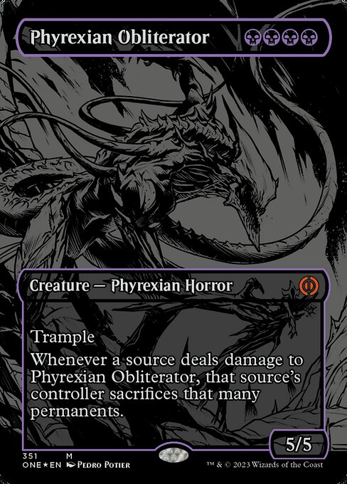 Phyrexian Obliterator [Borderless Foil]