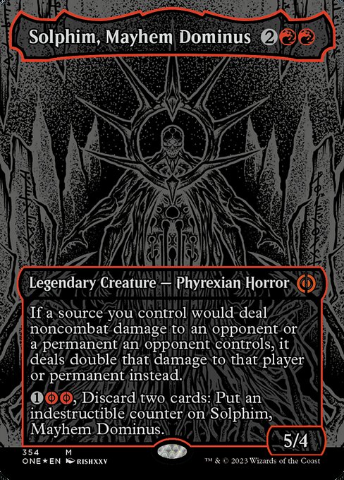Solphim, Mayhem Dominus [Borderless Foil]