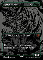 Tyrranax Rex [Borderless Foil]