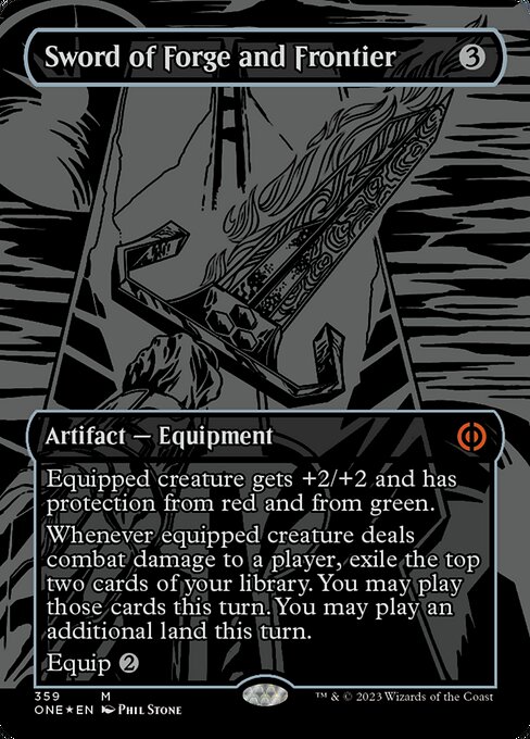 Sword of Forge and Frontier [Borderless Foil]