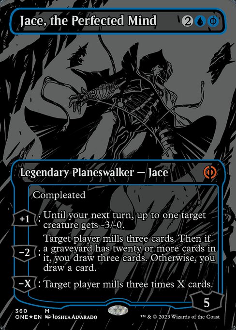 Jace, the Perfected Mind [Borderless Foil]