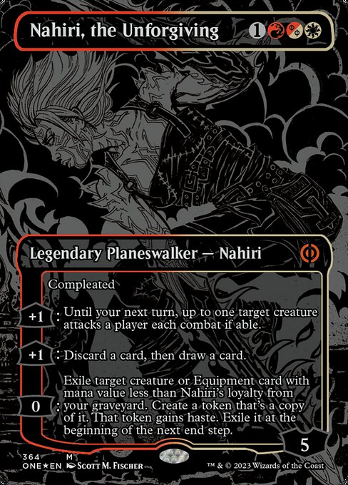Nahiri, the Unforgiving [Borderless Foil]