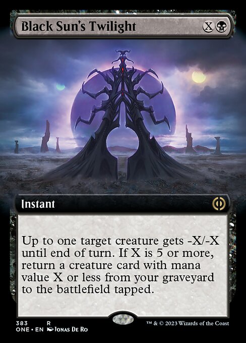 Black Sun's Twilight [Extended Artwork]