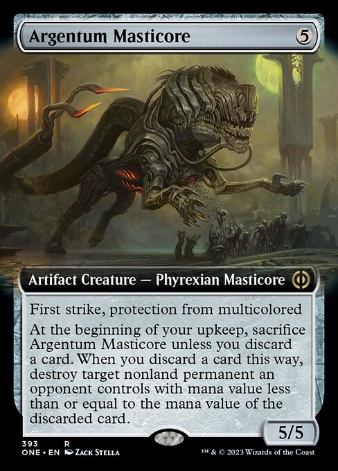 Argentum Masticore [Extended Artwork]