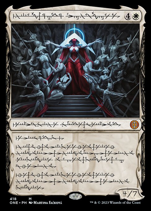 Elesh Norn, Mother of Machines [Phyrexian Showcase Foil]
