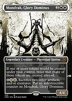 Mondrak, Glory Dominus [Borderless Showcase Foil]
