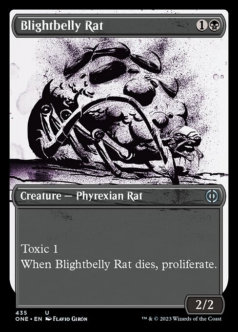 Blightbelly Rat [Showcase Foil]