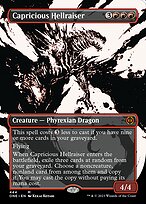 Capricious Hellraiser [Borderless Showcase Foil]