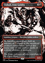 Slobad, Iron Goblin [Borderless Showcase Foil]