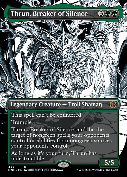Thrun, Breaker of Silence [Borderless Showcase Foil]