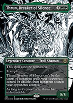 Thrun, Breaker of Silence [Borderless Showcase Foil]