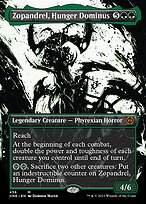 Zopandrel, Hunger Dominus [Borderless Showcase Foil]