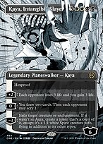 Kaya, Intangible Slayer [Borderless Showcase Foil]