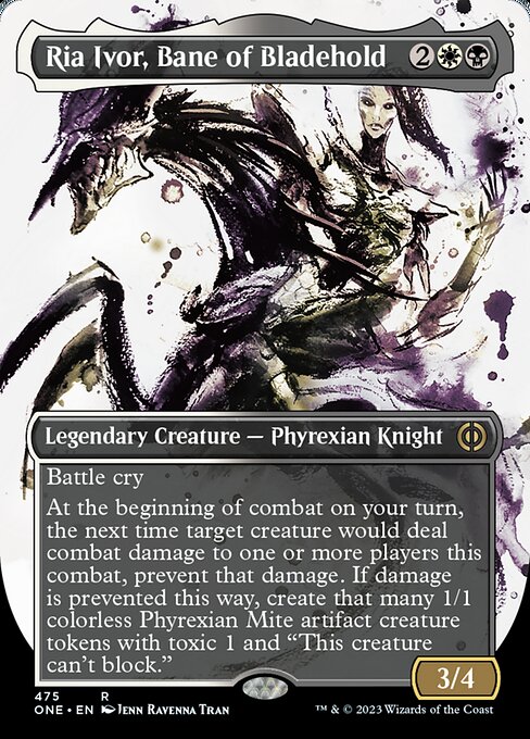 Ria Ivor, Bane of Bladehold [Borderless Showcase Foil]