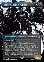 Venser, Corpse Puppet [Borderless Showcase Foil]