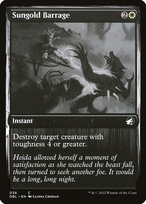 Sungold Barrage [Foil]