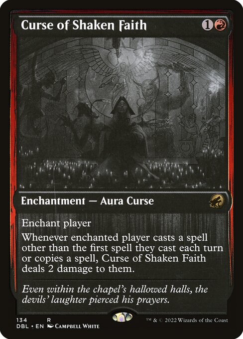 Curse of Shaken Faith [Foil]