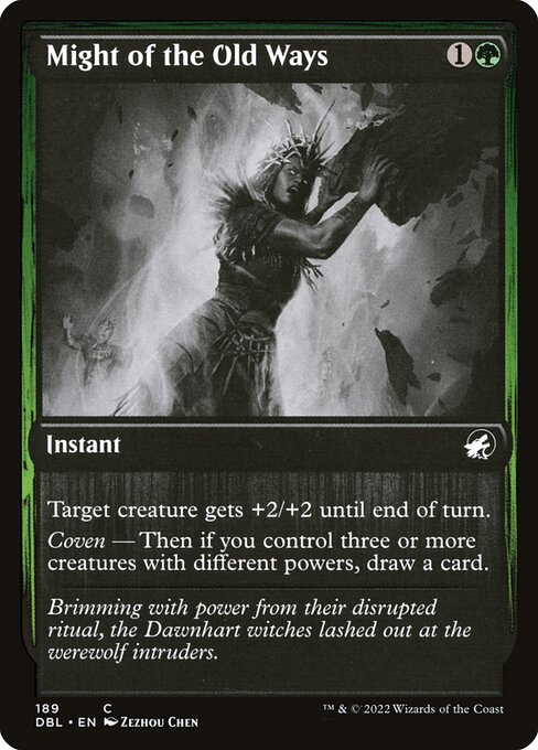 Might of the Old Ways [Foil]