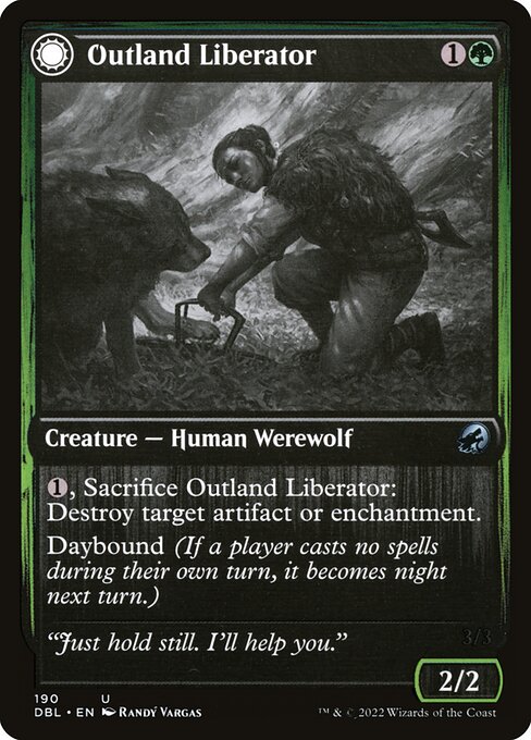 Outland Liberator // Frenzied Trapbreaker [Foil]