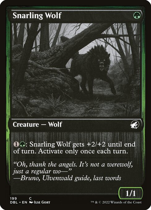 Snarling Wolf [Foil]