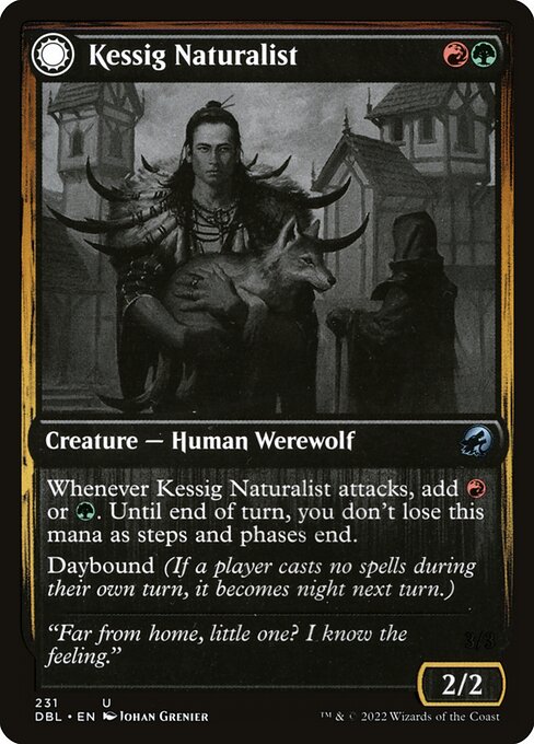 Kessig Naturalist // Lord of the Ulvenwald [Foil]