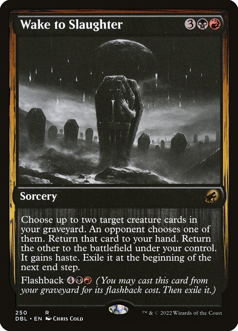 Wake to Slaughter [Foil]