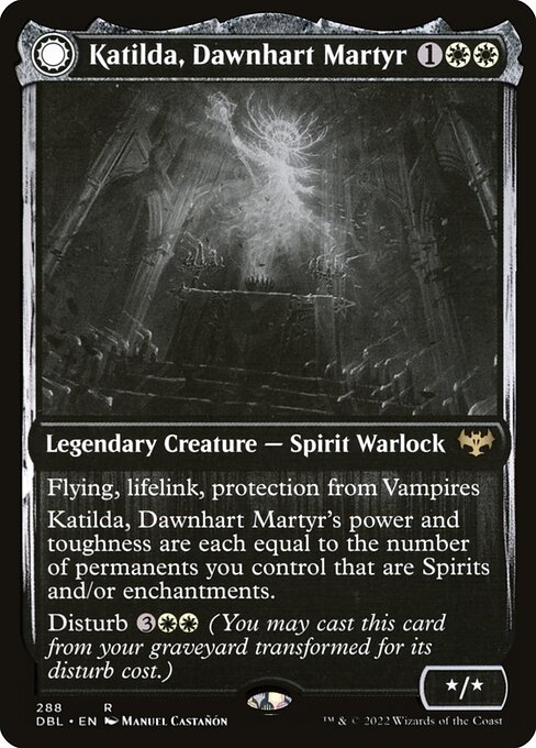 Katilda, Dawnhart Martyr // Katilda's Rising Dawn [Foil]
