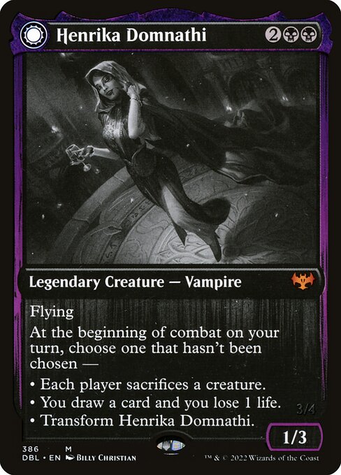 Henrika Domnathi // Henrika, Infernal Seer [Foil]