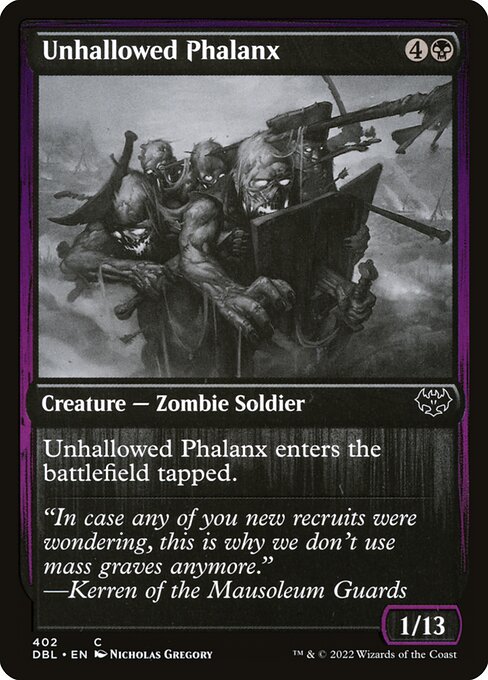Unhallowed Phalanx [Foil]