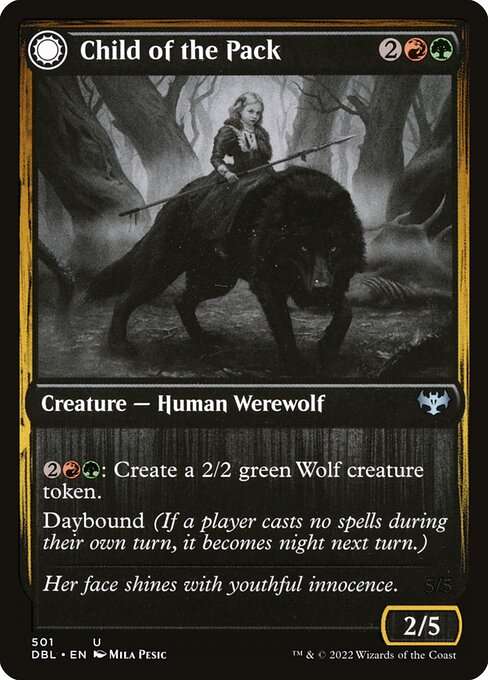 Child of the Pack // Savage Packmate [Foil]
