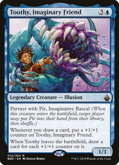Toothy, Imaginary Friend [Foil]