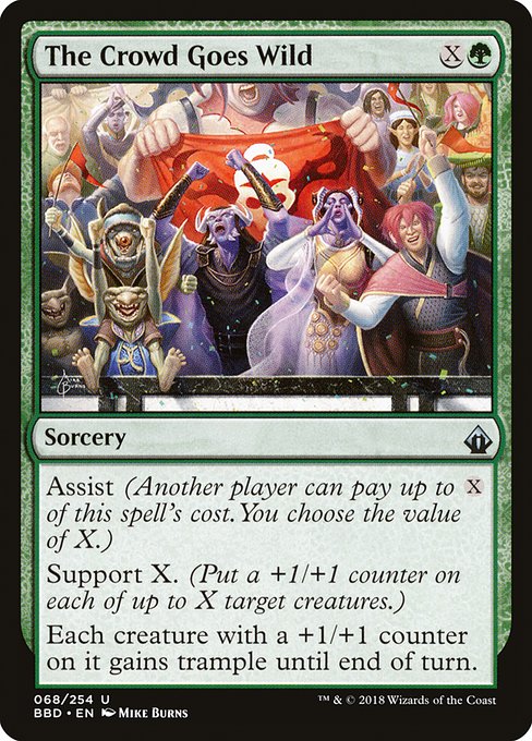 The Crowd Goes Wild [Foil]
