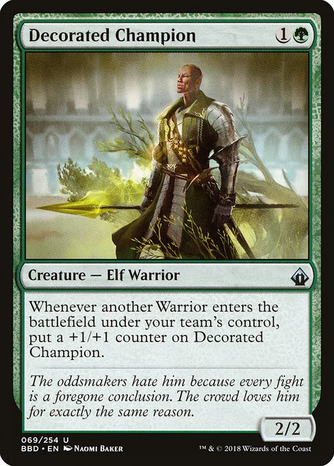 Decorated Champion [Foil]
